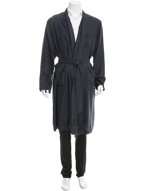 louis vuitton grey robe|Louis Vuitton housecoat.